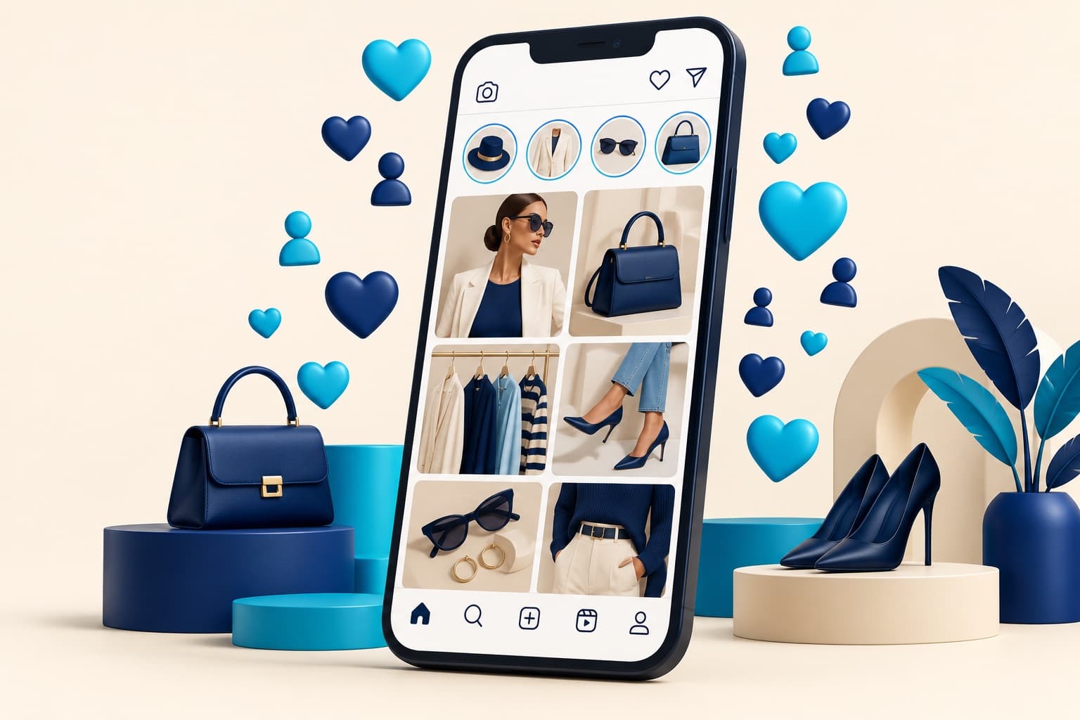 Social media marketing for a fashion and lifestyle brand