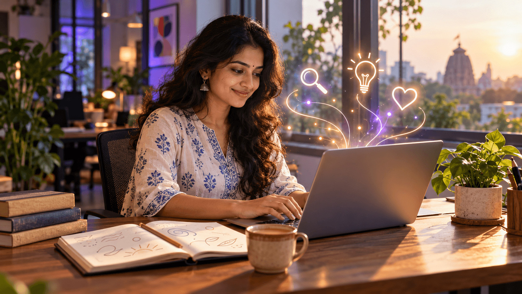 Diginnoya content writers in Bhubaneswar planning blog topics and website copy